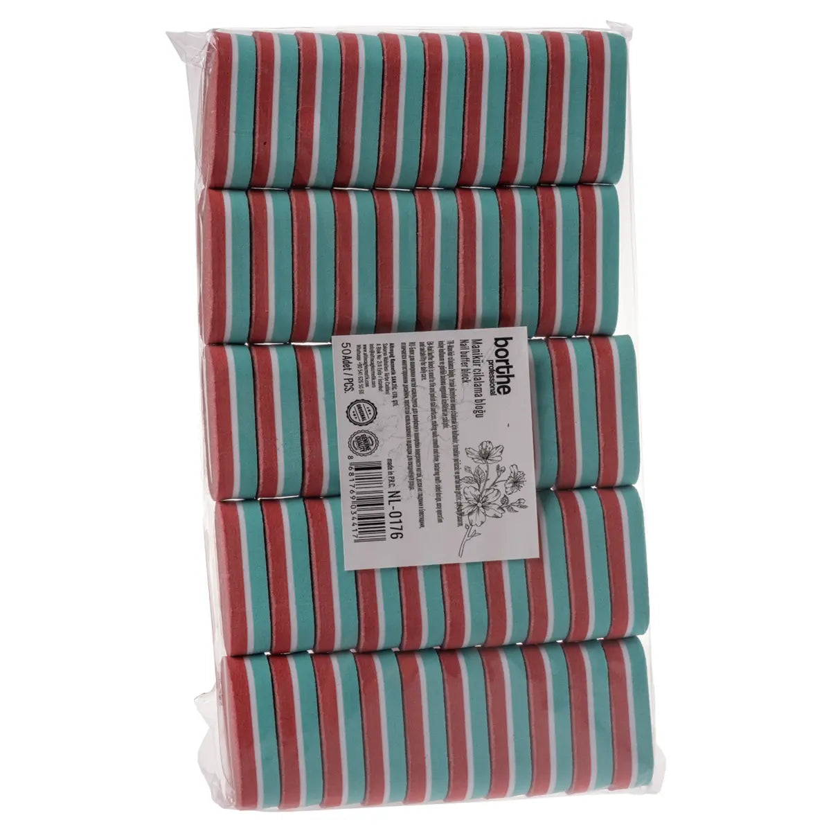 Borthe Professional Profesyonel Manikür Cilalama Bloğu Sünger Buffer Seti NL-0176