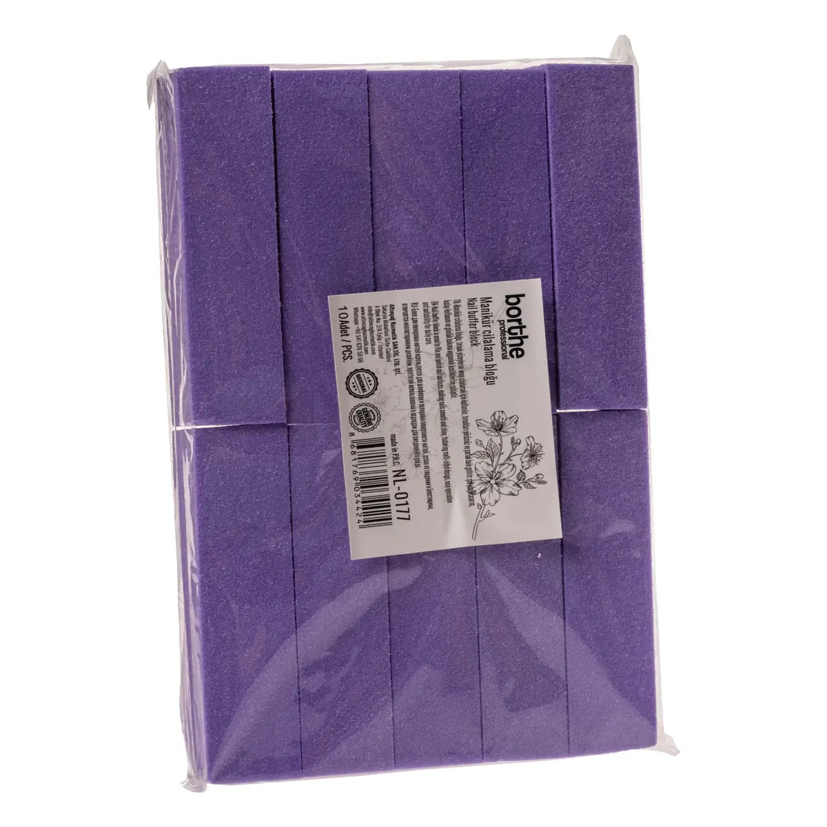 Borthe Professional Profesyonel Manikür Cilalama Bloğu Sünger Buffer NL-0177