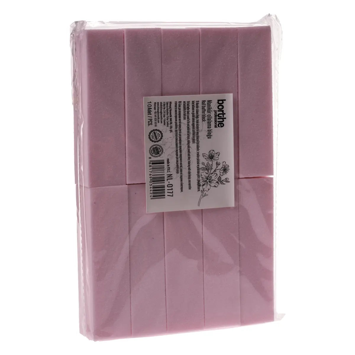 Borthe Professional Profesyonel Manikür Cilalama Bloğu Sünger Buffer NL-0177