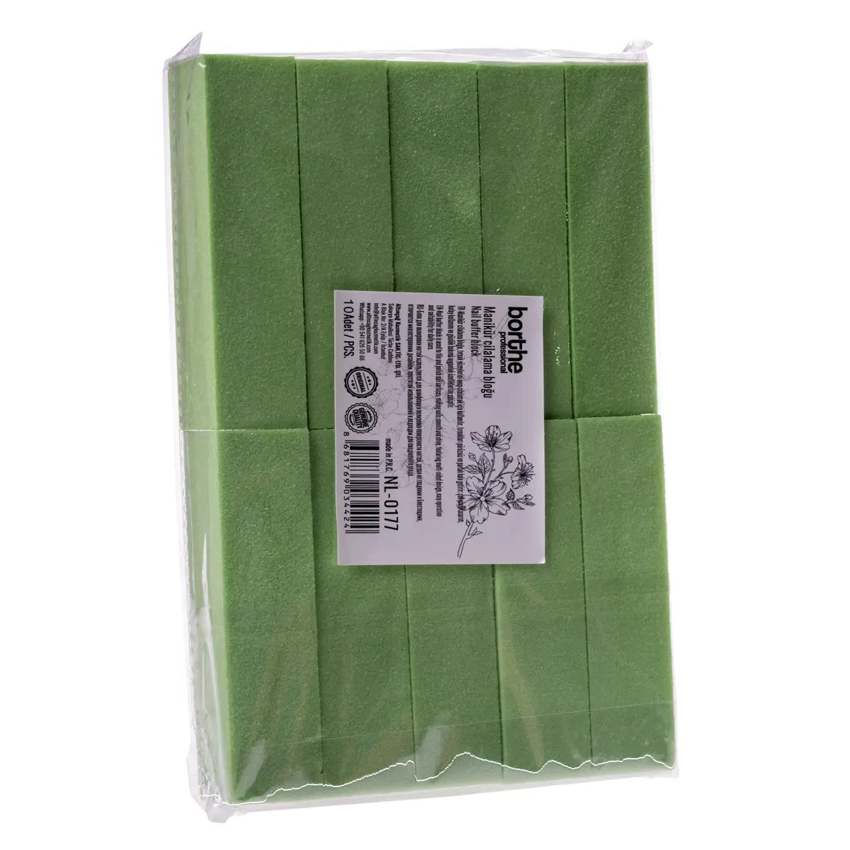 Borthe Professional Profesyonel Manikür Cilalama Bloğu Sünger Buffer NL-0177