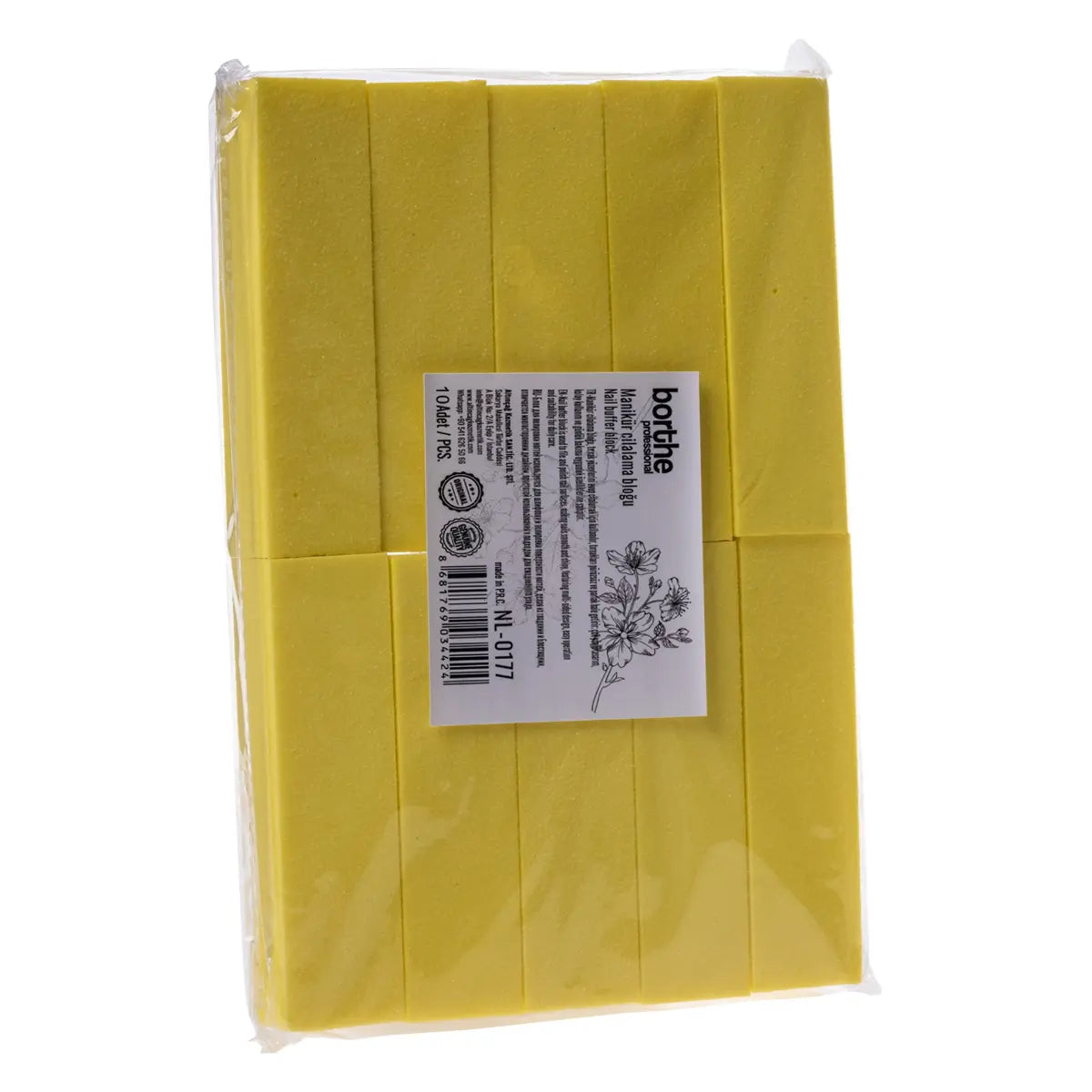 Borthe Professional Profesyonel Manikür Cilalama Bloğu Sünger Buffer NL-0177