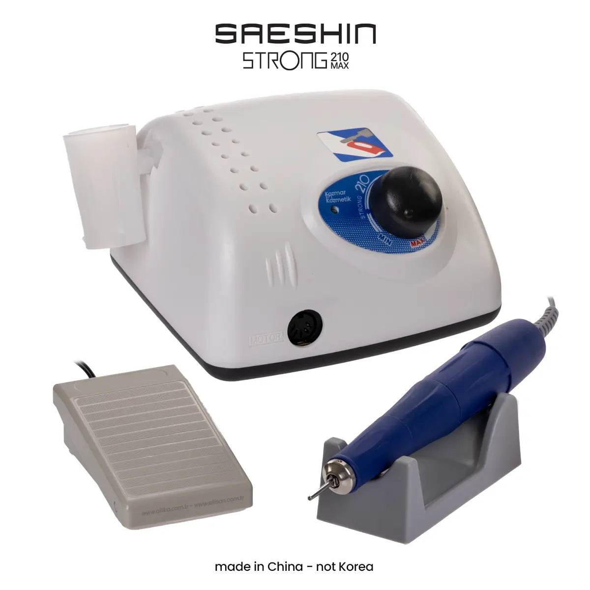 Strong 210 Protez Tırnak ve Manikür Mikromotoru - 35.000 RPM (Çin Versiyon)