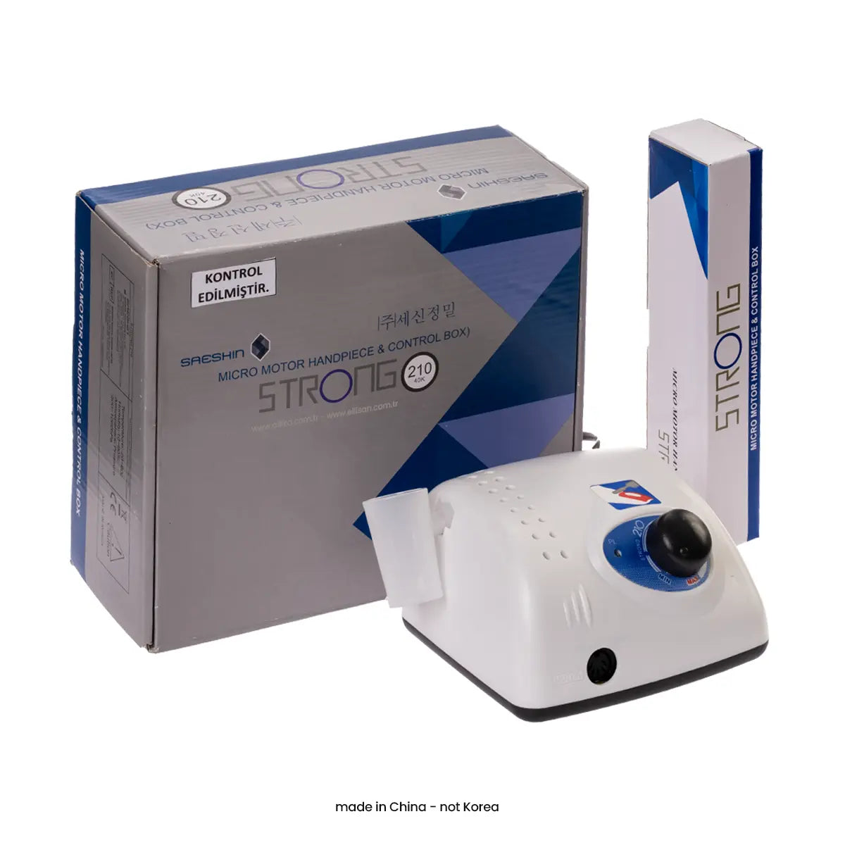 Strong 210 Protez Tırnak ve Manikür Mikromotoru - 35.000 RPM (Çin Versiyon)