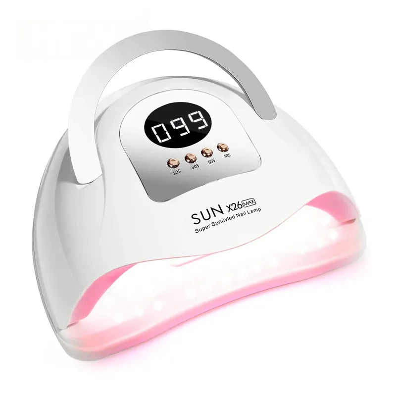 SUN X26 MAX 380W 81 LED'li Kuluplu UV/LED Protez Tırnak Kalıcı Oje Kurutucu Lamba