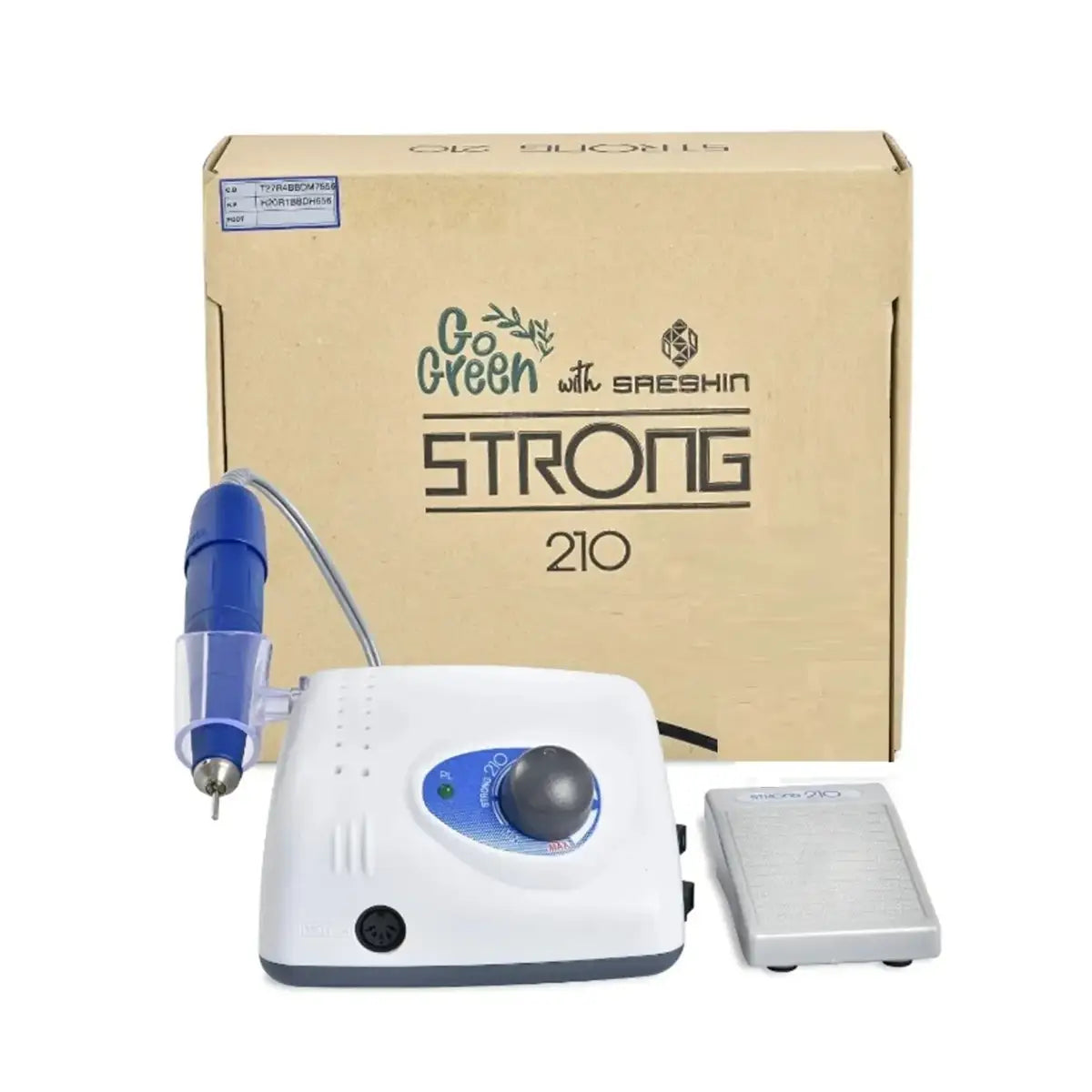 Saeshin Strong 210 Orijinal Kore Protez Tırnak Mikromotoru - 35.000 RPM