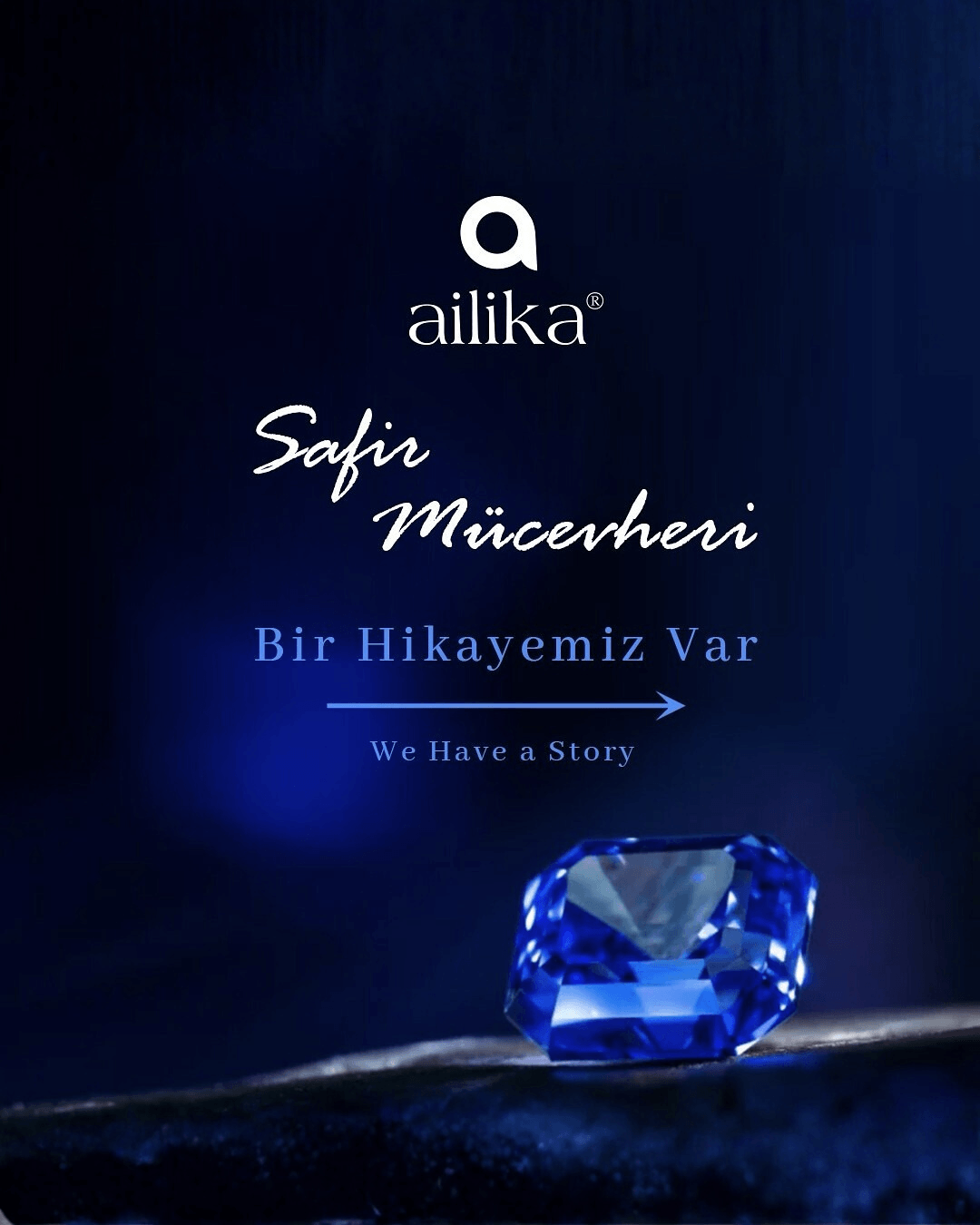 Ailika marka amacı ve profesyonel tırnak kozmetiği vizyonunu yansıtan görsel